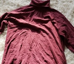 Vintage Maroon turtleneck